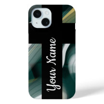 Capas de iPhone Pessoais Tendência Abstrato Preto 