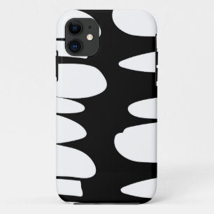 Capas de iphone pretas & brancas precárias