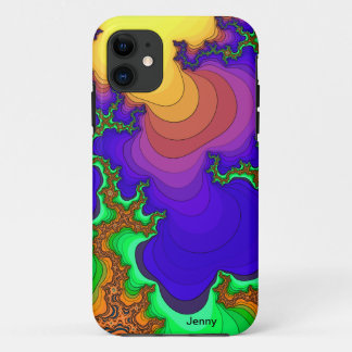 Capas de iphone psicadélicos do Fractal do fluxo