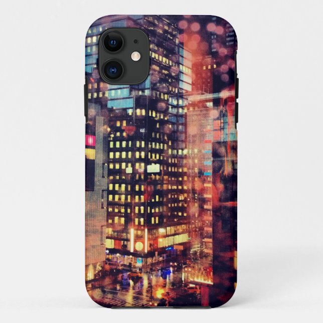 Capas de iphone Rainy NYC (Verso)