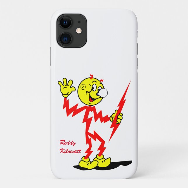 Capas de iphone Reddy Kilowatt Muito Divertida (Verso)