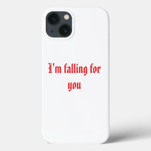Capas de iphone Romântica "Estou Caindo Por Você"
