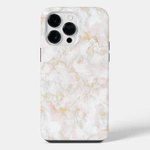 capas de iphone rosa branca dourada-mármore