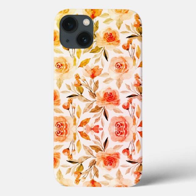 Capas de iphone Rosa decorativa (Verso)