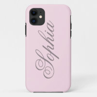 Capas de iphone Rosa Macaron