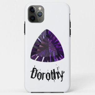 Capas de iphone roxa Ametist Gemstone