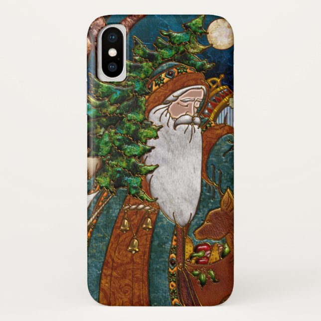 Capas de iphone Santa Claus (Verso)