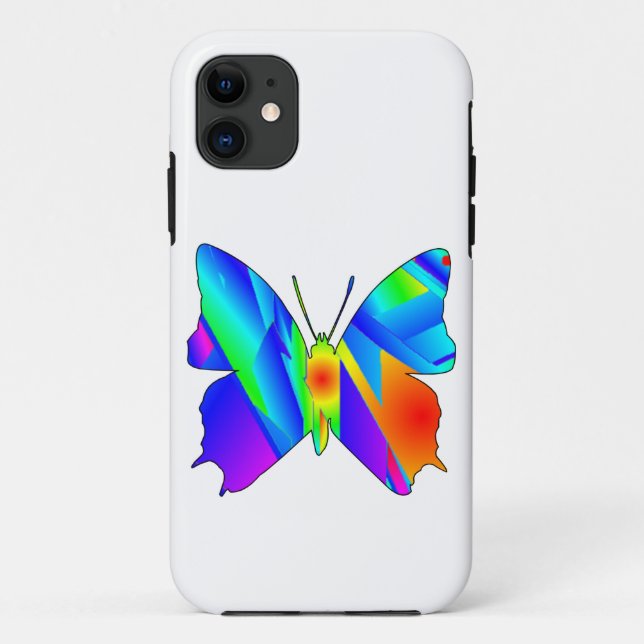 Capas de iphone Sunset Case-Mate da Borboleta (Verso)