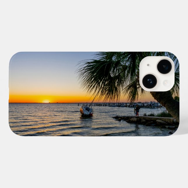 Capas de iphone Sunset da Florida (Verso (horizontal))