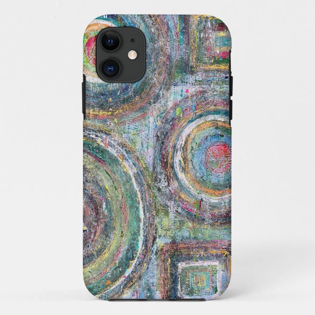 Capas de iphone Teal (Verso)