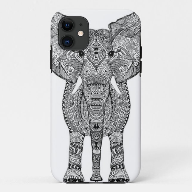 Capas de iphone tribais do elefante (Verso)