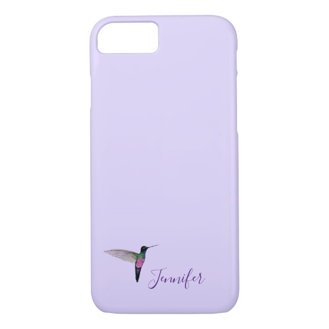 capas de iphone Tropical de Casaca de Hummingbird (Verso)