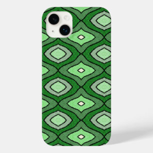 Capas de iphone verde abstraída de gabinete