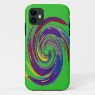 Capas de iphone verde de gabinete do Whirlwind