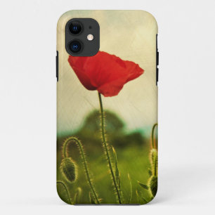 Capas de iphone vermelhas da papoila