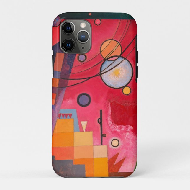 CAPAS DE IPHONE : WASSILY KANDINSKY : VERMELHO PES (Verso)