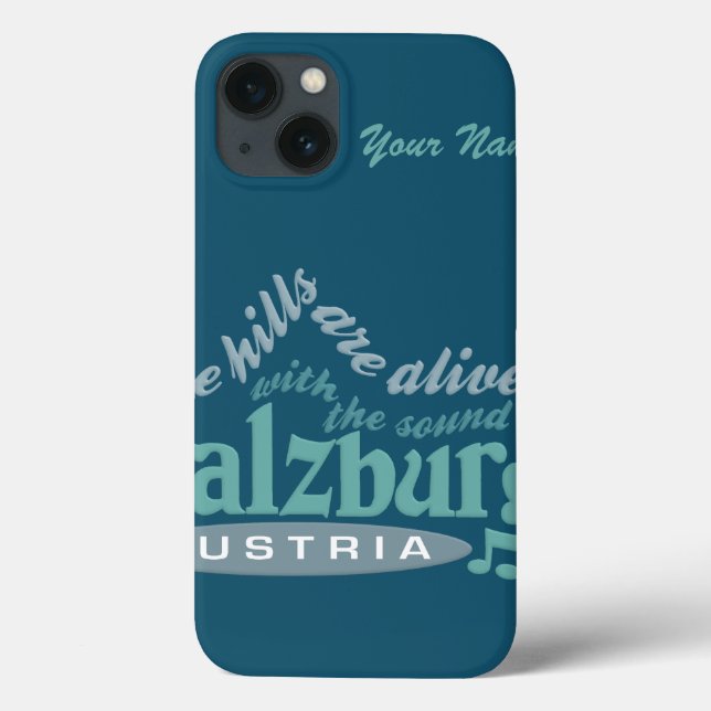 Capas de monograma personalizadas de Salzburgo (Verso)