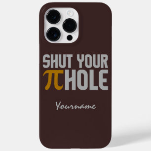 capas de monograma personalizadas "Pie (pi) Hole"
