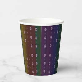 Capas de papel do Rainbow Skulls
