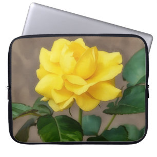 Capas de Sleeve para Laptop com Flor de Rosa Amare