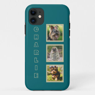 CAPAS DE TELEFONE COM 3 FOTOS & nome personalizado