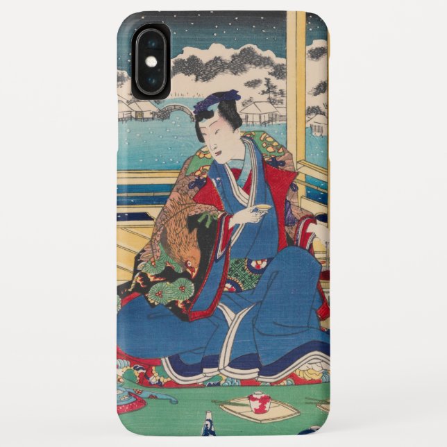 Capas de telefone com arte japonesa (Verso)
