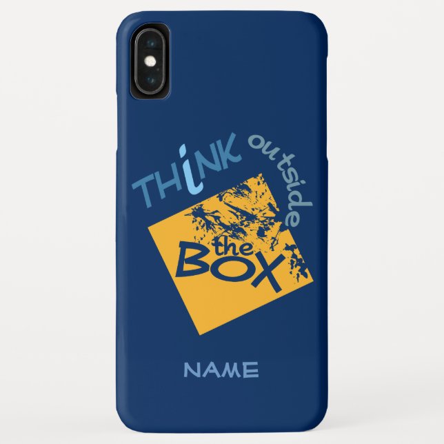 Capas de telefone com nome personalizado Outside T (Verso)