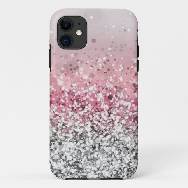 Capas de telefone com purpurina brilhante (Verso)