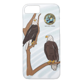 Capas de telefone da arte do casal de SWFEC Eagle