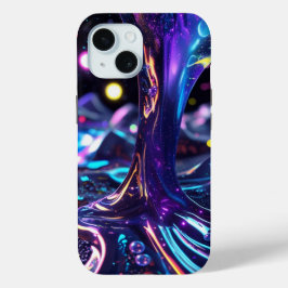 Capas de telefone de arte cósmica e líquida
