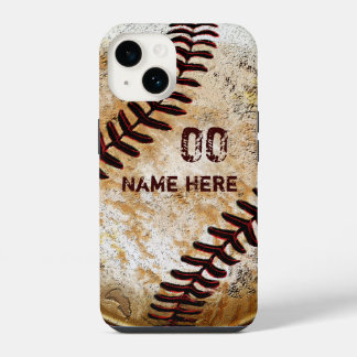 Capas de telefone de beisebol Vintage Personalizad