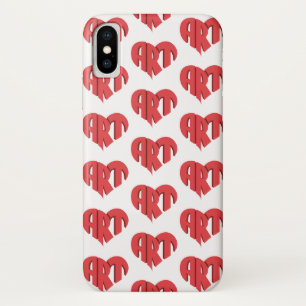 Capas de telefone de Coração de Arte