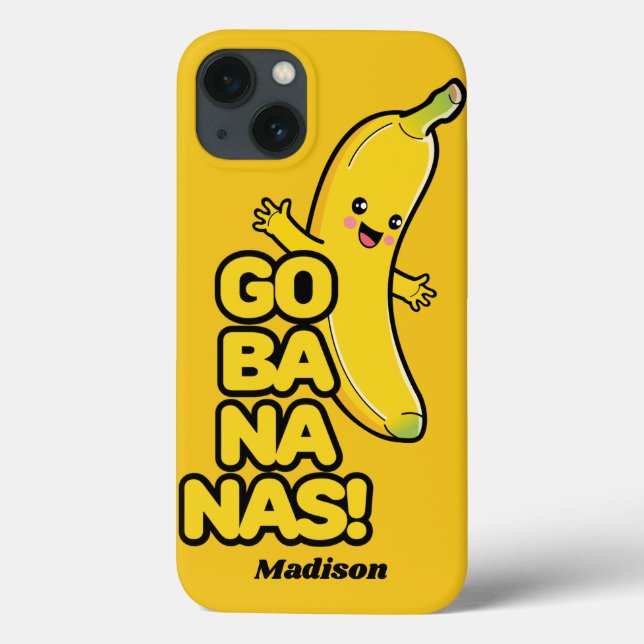 Capas de telefone de denominação aduaneira "Banana (Verso)