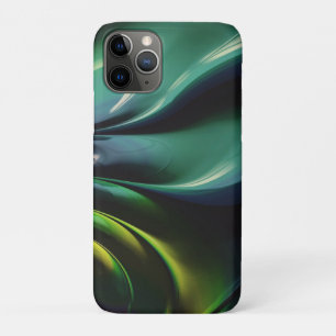 Capas de telefone de espiral verde