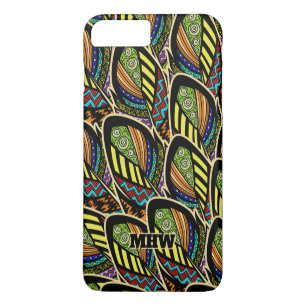 Capas de telefone de monograma personalizadas de p
