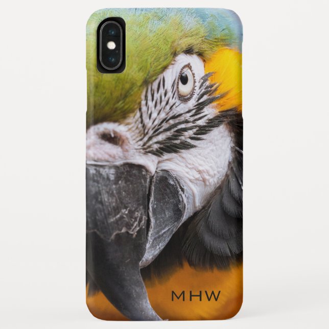 Capas de telefone de monograma personalizado de fe (Verso)