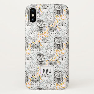 Capas de telefone de monograma personalizado de pa