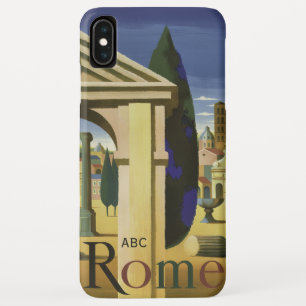 capas de telefone de Monograma Personalizado Roma
