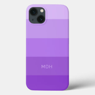 Capas de telefone de monogramas personalizadas de