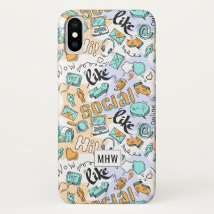 capas de telefone de monogramas personalizados de 