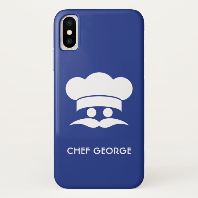 CAPAS DE TELEFONE de nome personalizado CHEF (Verso)