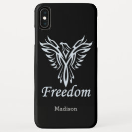 Capas de telefone de nome personalizado da Águia L