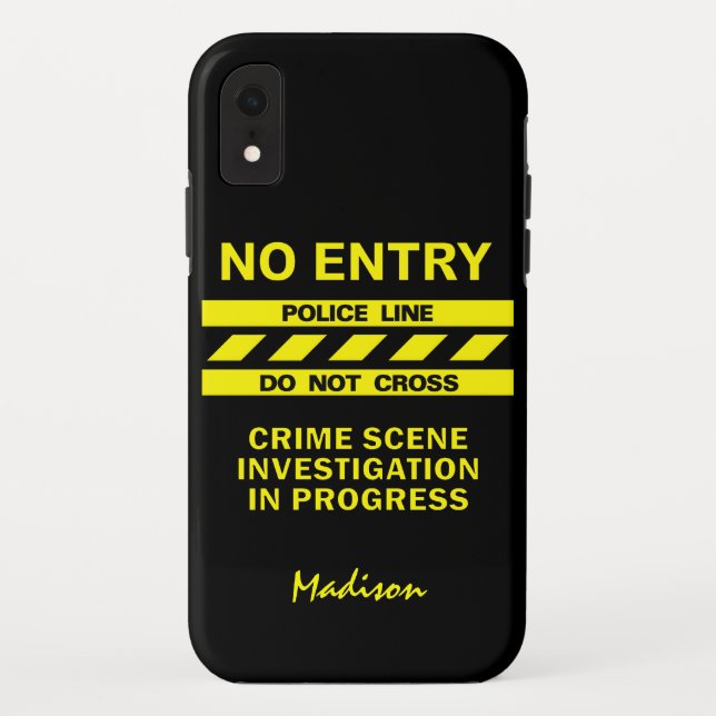 Capas de telefone de nome personalizado da Linha d (Verso)