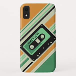 Capas de telefone de nome personalizado de fita de