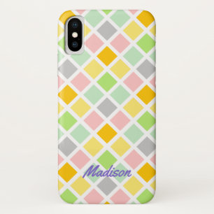 Capas de telefone de nome personalizado de Ouros d