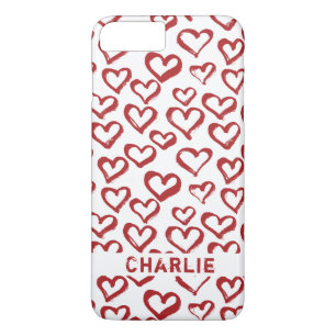 Capas de telefone de nome personalizado de portas 