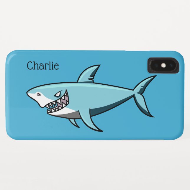 capas de telefone de nome personalizado do Shark l (Verso (Horizontal))