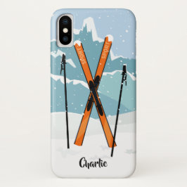 Capas de telefone de nome personalizado do Winter 