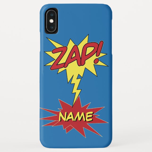 Capas de telefone de nome personalizado ZAP! (Verso)