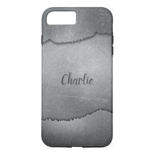 Capas de telefone de nomes personalizados do Faux 